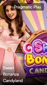 ปกเกม Sweet Bonanza Candyland โดย Pragmatic Play